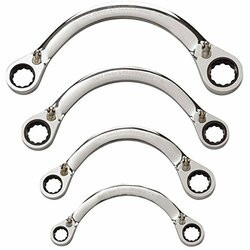 APEX TOOL GROUP GWR9840D 4PC SAE Half Moon GearWrench Set