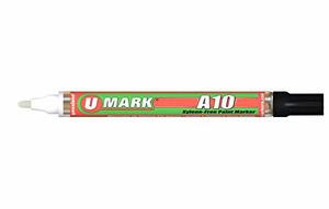 U-MARK INC UM10101 A10 XYLENE FREE PAINT MRKR-BLACK