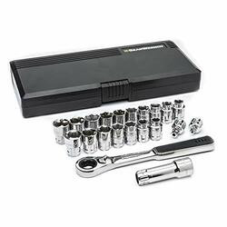 APEX TOOL GROUP GWR8921 RATCHET SET 3/8 PASS THRU 21 PC