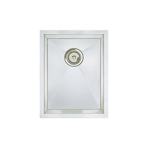 Blanco B516225  16-Inch Precision R10 Small Single Bowl Undermount Sink, Stainless Steel