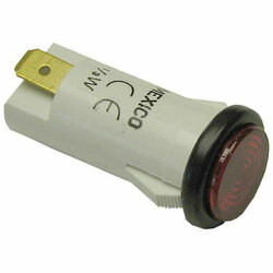 SIGNAL LIGHT1/2 RED 125V for Vulcan - Part# 00-720017