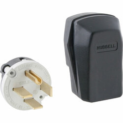Hubbell 2531384 PLUG;ANGLE;; 4 PRONG; 250V; 60A