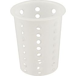 CYLINDER,SILVERWARE, PLASTIC CYLINDER,SILVERWARE, PLASTIC. MATERIAL: PLASTIC WEIGHT: .177 lb