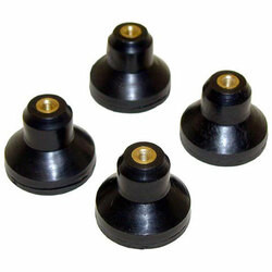 RUBBER FOOT (SET 4)1-1/8H FEMALE THREAD for Globe - Part# 40