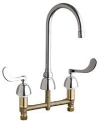 Chicago Faucets C786E36ABCP CHICAGO CONCEALED KITCHEN SINK FAUCET Chicago Faucets 970441