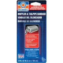 ITW PERMATEX INC PTX80331 Muffler and Tailpipe Bandage, 84 Square Inch Carded, Case of 12