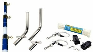 SEACHOICE 88251 OUTRIG.KIT-15WHT/BLU-COMPLET