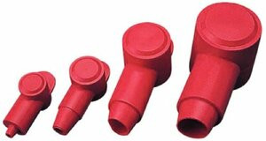 SEA-DOG LINE354-4151941 PVC TERMINAL CAP RED (8-2) 2CD