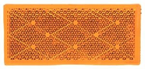 ANDERSON177-E483R RED REFLECTOR-STICK ON 2/PK