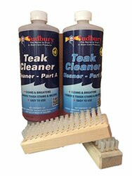 SUDBURY BOAT CARE829-860Q TEAK CLEANER KIT PART A&B QT
