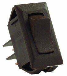 JR PRODUCTS342-12715 12V MOM-ON/OFF SWITCH BROWN