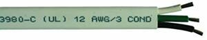 COBRA WIRE &CABLE446-B7W12T30250FT 12/3 FLAT TIN TRPLX 250FT WHT