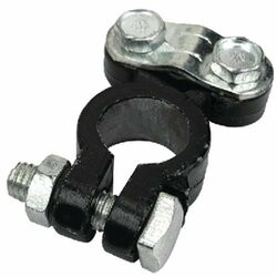 SEACHOICE 62721 6GA 2/0 LD EMERG TERM POST BLK