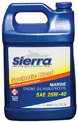 SIERRA 189400CAT4 OIL 25W40 FCW CAT 5QT