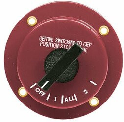 SEACHOICE590-3018 BATTERY SELECT SWITCH W/O LOCK