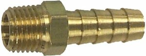 SIERRA 188074 BRASS FITTING 1/4NPTX3/8 HOSE