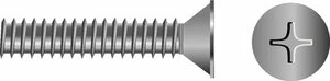SEACHOICE SC0784 1/4-20X2 1/4 PHIL FLAT MS 25BG