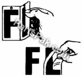 SEACHOICE 77161 LETTER-BLACK D-10 PACK