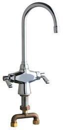 Chicago Faucets C50TE35ABCP Kitchen Sink Faucet Polished Chrome Plate
