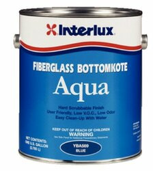 INTERLUX PAINT YBA569G FBRGLAS BOTTOMKOTE AQUA BLU GL