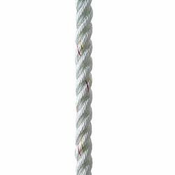 NEW ENGLAND ROPES325-60501600015 DOCKLINE 1/2 X 15 NYLON WHITE