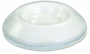 JR PRODUCTS342-20625 DOOR BUMPERWHITE