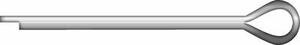 SEACHOICE MP31211SC 5/32 X 1 1/2 COTTER PIN 2/BG