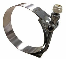 SHIELDS HOSE 187208000 8IN T BOLT BAND CLAMP