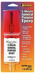 STARBRITE 93401 EPOXY SYRINGE CLEAR