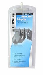 HOPKINS MFG CORP374-47305 6 ROUND TO 4 FLAT ADAPTER 1 PC