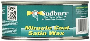 SUDBURY BOAT CARE829-59010 MIRACLECOAT SATIN WAX 10 OZ