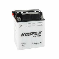 YUASA BATTERY INC894-YB14AA2BS BATTERY AGM YB14A-A2 BS