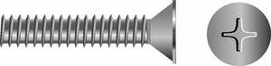 SEACHOICE MP0786SC 1/4-20 X 3 PHIL FLAT M/S 2/BG