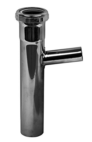 Deaborn 814ET-1 Branch Tailpiece, Hose & Clamp, Slip Joint Top - 20 Ga., 7/8"" Branch (Nut Down)