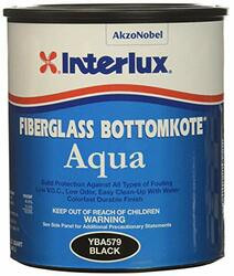 INTERLUX PAINT YBA579Q FBRGLAS BOTTOMKOTE AQUA BLK QT