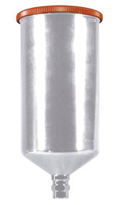 Astro Pneumatic AST-PCU3501S Astro 1-Liter Aluminum Gravity Feed Cup with Screw-on Lid