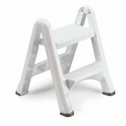RUBBERMAID RCP4209CT STEPSTOOL,FOLDNG,2STP,WH