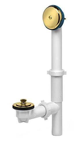 Deaborn DEAP8227RB Oatey Deaborn Brass Full Kit Plastic Tubular White Uni-Lift Stopper, Rubbed Bronze