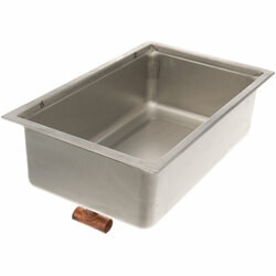 Wells 265044 PAN WITH DRAIN;