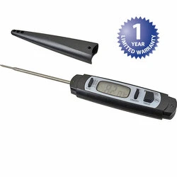 Taylor Thermometer 1381308 THERMOMETER DIGITAL;-40/;450F FDA; WATERPROOF