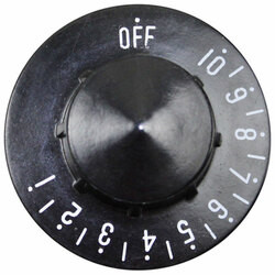 Cecilware 221108 KNOB;2-1/4 D; OFF-10-1