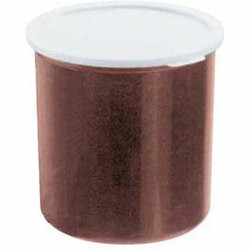 Cambro 178758 CROCK W/LID 2.7 QT BROWN;(195)