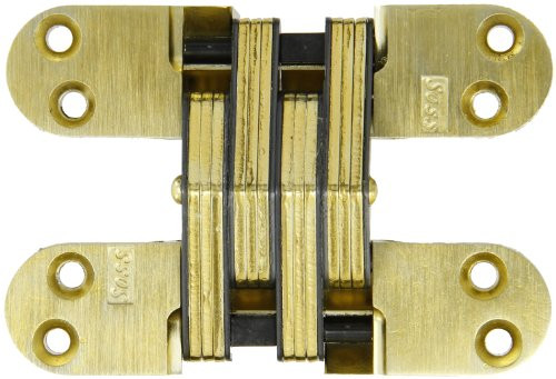 Universal Industrial 218US4 SOS INVISIBLE HINGE SATIN BRASS