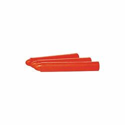 DIXON TICONDEROGA 464-13003 ORANGE FLUORESCENT CRAYON FLUORESCAN