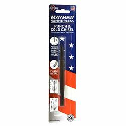 MAYHEW STEEL PRODUCTS MH17356 Spring Action Cold Chisel &Center Punch