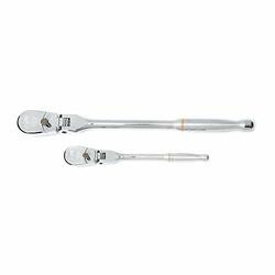 GEARWRENCH KD81216T 2 Pc 1/4 3/8 90T Full PolishFlex Head Ratchet Set
