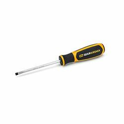 GEARWRENCH KD80017H Cabinet Tip 3/16 x 4 DualMaterial Screwdriver