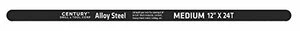 CENTURY DRILL & TOOL CY04334 24TPI 12 Long 2 Pc CardedHacksaw Blades