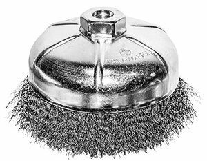 CENTURY DRILL & TOOL CY76061 6 Crimped Wire Cup Brush5/8-11 Arbor