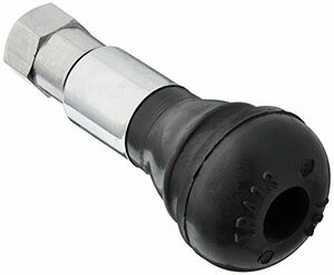 MILTON MI413-1S 1 1/4 Length 2 Card TubelessTire Valve Chrome Sleeve